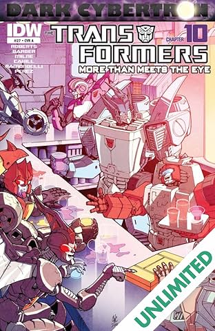 Transformers: More Than Meets the Eye (2011-2016) #27: Dark Cybertron Part 10